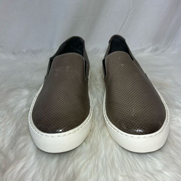 Cole Haan Grandpro Ironstone Grey Slip On Deck Sneakers Sz 11 - Picture 2 of 6